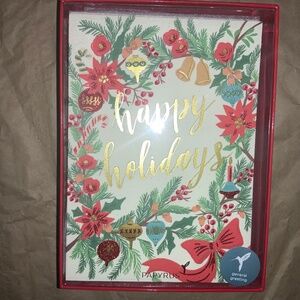 Papyrus 14 Happy Holidays cards and envelopes New